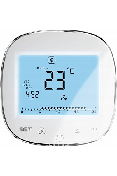 NO BRAND CONTROLER DE REGLARE DE PERETE TERMOSTAT PENTRU ÎNCĂLZITOARE HMI VOL...