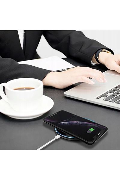 NO BRAND Încărcător wireless QI15W-C1 15W Alb