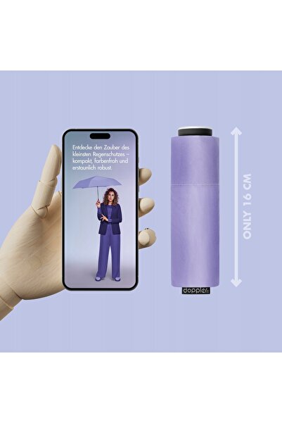 NO BRAND Umbrelă de buzunar mini compactă Doppler Fiber