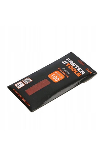 NO BRAND FASTER TOOLS Hârtie abrazivă cu Velcro 93x185mm 5 bucăți 40, 25 bucăți