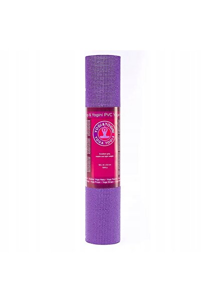 NO BRAND Covor de yoga de 5 mm, 183 x 61 cm, antiderapant, pentru pilates și ...