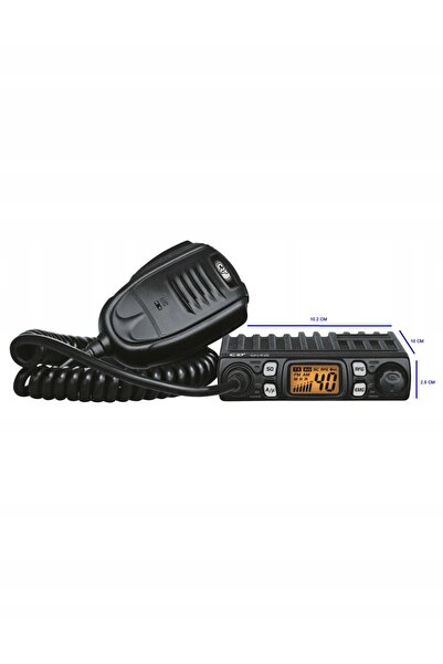 NO BRAND Radio CB ultra compact CRT ONE V cu VOX, ASQ și amplificare RF, cea ...