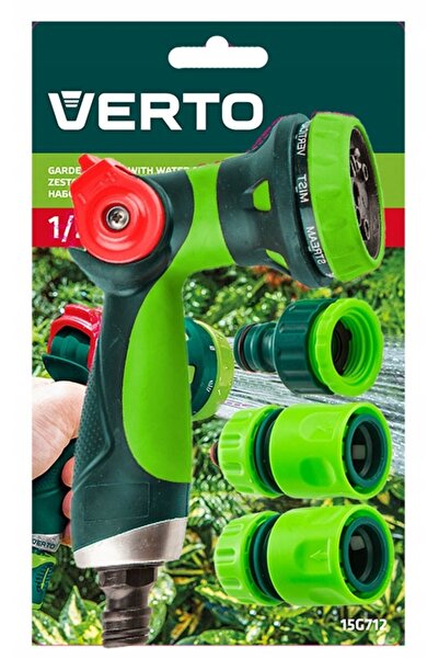 VERTO Set de unelte NEO Furtun de grădină 1/2 30 m 4 straturi +conectori +asp...