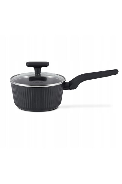 NO BRAND STUTSA VARMA Oală rotundă de 1.3 L cu capac de 16 cm și strat antiad...