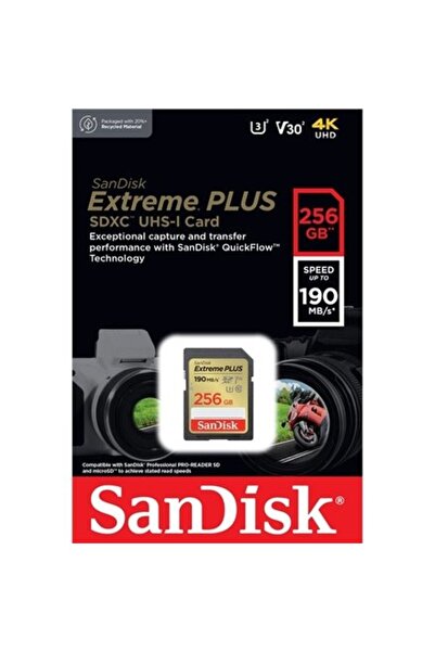 SanDisk Card SD Extreme Plus 256 GB
