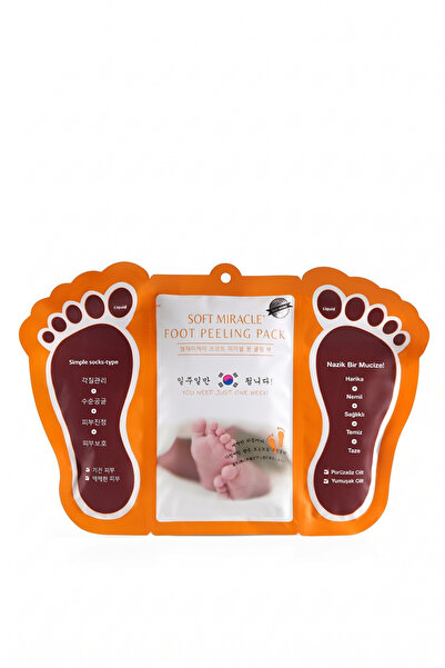 soft miracle foot peeling pack SOYULAN AYAK MASKESİ