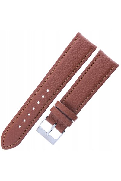 NO BRAND LAVVU Bison LSHUE20 - 20 mm - MARO MEDIU - Curea de ceas din piele