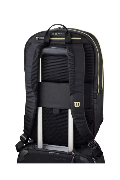 Wilson Rucsac de padel Defy V1 negru/auriu