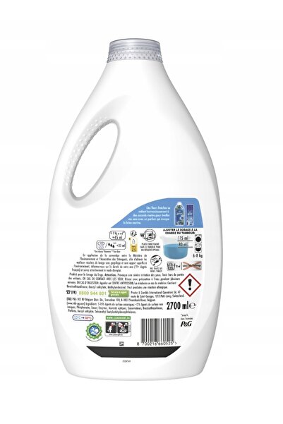 NO BRAND Dash 2în1 + Lenor Air Flight detergent de rufe 2,7 l / 60 spălări
