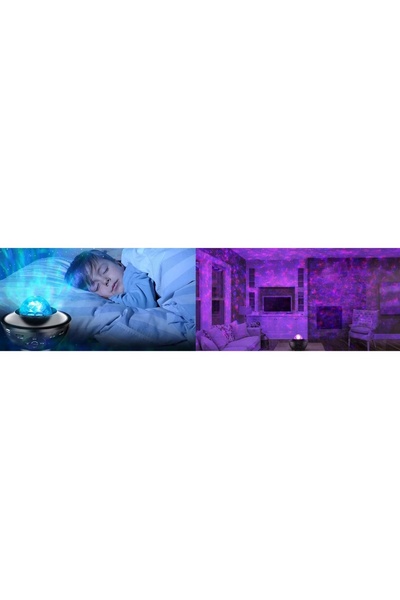 NO BRAND Lampă proiector de stele LED pentru copii, lumină de veghe