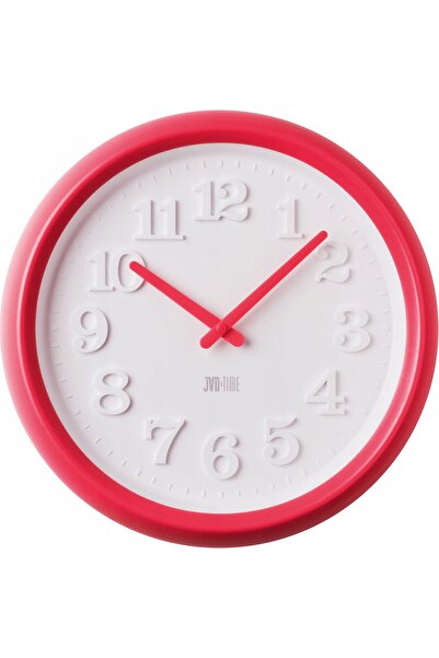 NO BRAND JVD H101.1 - 31 cm - ROZ - Ceas de perete