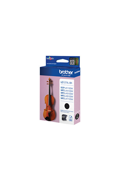 Brother LC |   127XLBK |   Negru |   Cartuș de cerneală |   1200 pagini