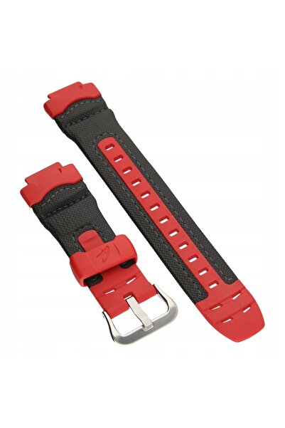 Casio 10275367 - Curea de ceas - AW-591 / AW-591RL-4A - Negru/Roșu