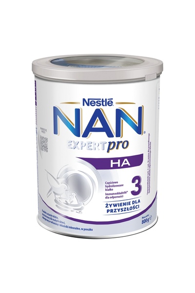 NO BRAND NAN EXPERTPRO HA 3 Formulă de lapte pentru copii mici, set 6x800 g