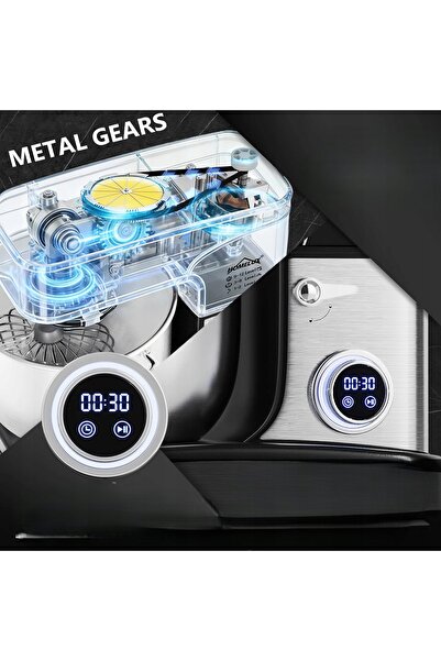 NO BRAND Robot de bucătărie HOMELUX 2800W cu vas XXL de 16L și control digital
