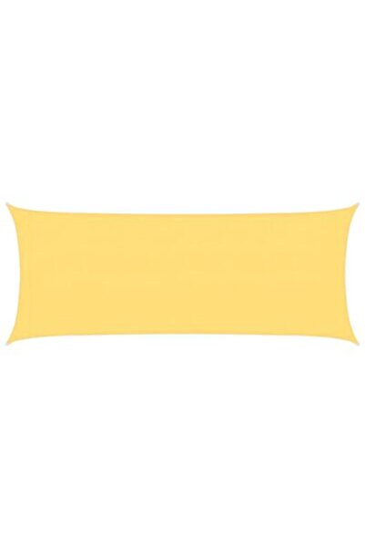 NO BRAND Velă de umbrire bej 2x4,5m HDPE cu protecție UV