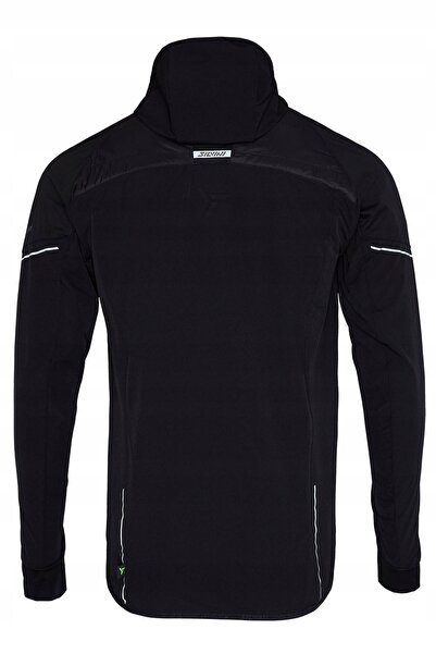 Silvini Jachetă Core cu glugă Primaloft pentru bărbați MJ2515 0842 Negru - XXL