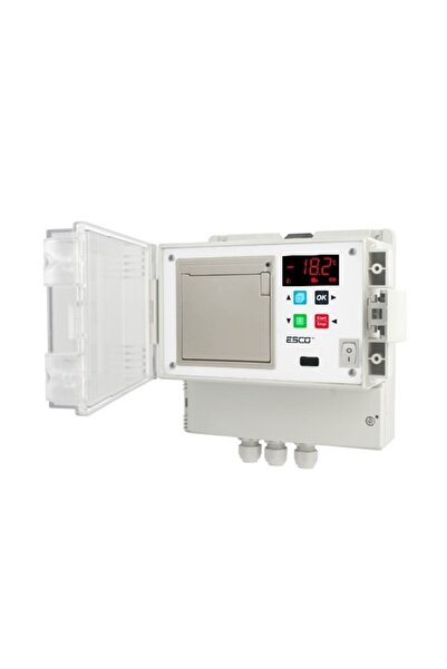 NO BRAND TERMOGRAF CU ÎNREGISTRARE A TEMPERATURII ESCO DR202+ 2 senzori + Cer...