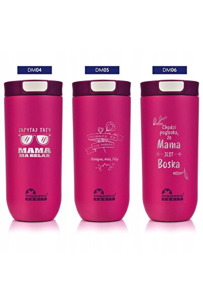 NO BRAND Cană termică cu gravură pentru Mama, cadou de ziua de naștere, 540 ml