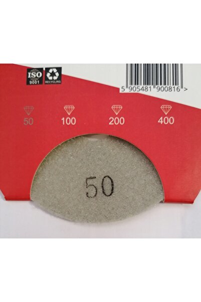 NO BRAND T-REX 100mm DISC DE ȘLEFUIT ȘI POLIZAT PENTRU GRANIT, GRADARE 50