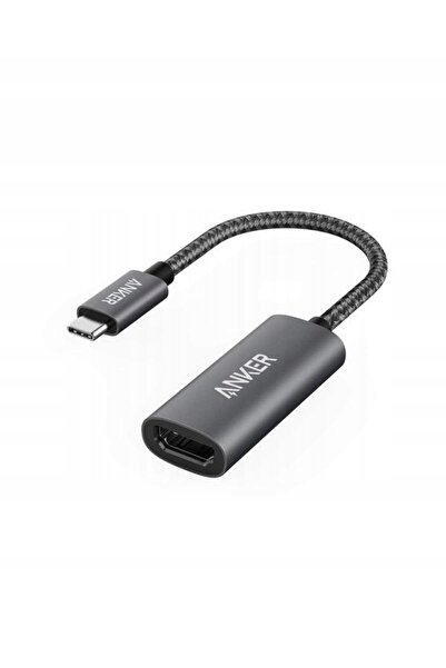 NO BRAND Adaptor Anker USB Tip C la HDMI, Plug&Play, Împletitură de nailon, Gri