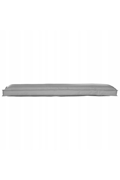 NO BRAND PERNĂ PENTRU BANC DE GRĂDINĂ DIN PALET, 150X40 CM, GRI, IMPERMEABILĂ...