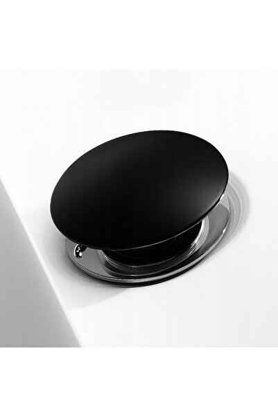 NO BRAND VELDMAN Korek click-clack ceramic negru cu sistem de scurgere negru