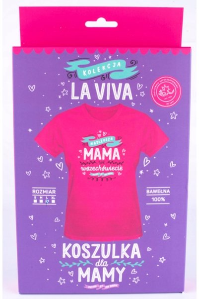 NO BRAND TRICOU LA VIVA MAMA Ziua Mamei S