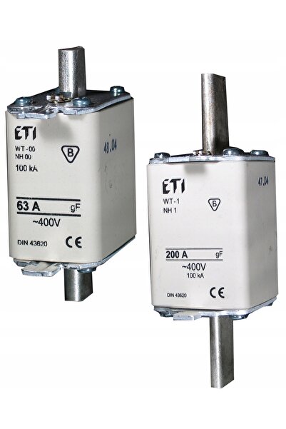 NO BRAND ETI Element fuzibil industrial rapid NH2/WT2 gF 315A/500V