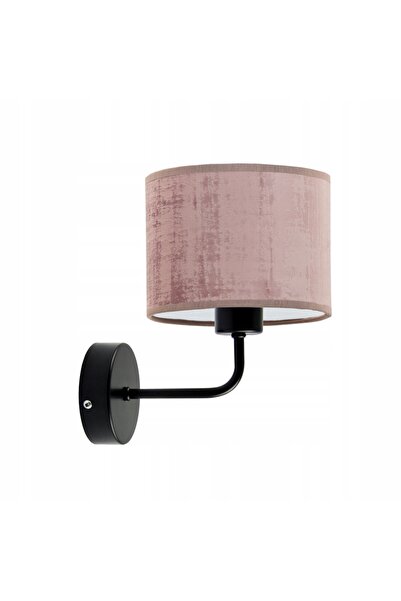 NO BRAND Aplică de perete, lampă de perete, abajur din velur gri, LED, soclu ...