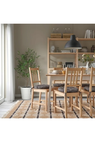 NO BRAND IKEA VIPPART pernă de scaun gri închis 38 cm
