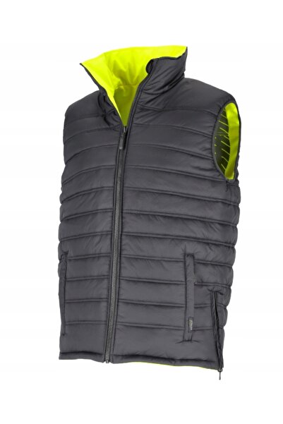 NO BRAND STALCO PERFECT V-REVERS VESTĂ DE SIGURANȚĂ 2 în 1 GALBEN MĂRIME S