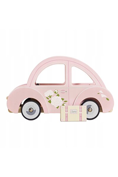 NO BRAND Mașinuță retro din lemn Sophie, jucărie pentru copii 2+, Le Toy Van