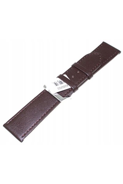 NO BRAND CUREA DE CEAS DIN PIELE MARO, 22 mm, JVD R18202
