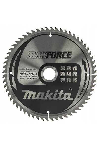 Makita DISC DE TĂIAT LEMN 235x30 60Z MAKFORCE B-32415 B-08589