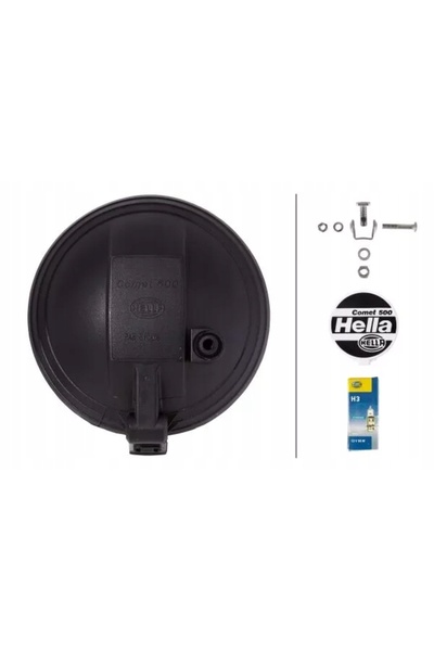 Hella 1F4 005 750-101 12V bec cu filet pentru far de fază lungă