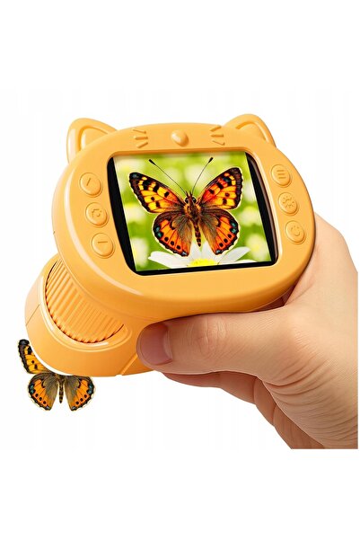 NO BRAND MICROSCOP DIGITAL PORTABIL PENTRU COPII ECRAN IPS HD DE 2.4 INCI 8 L...
