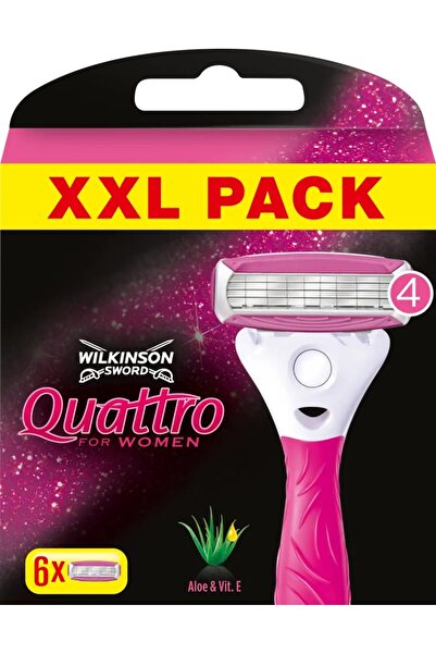 NO BRAND 18X WILKINSON QUATTRO PENTRU FEMEI REZERVE LAME DE RAS SET LAME DE RAS