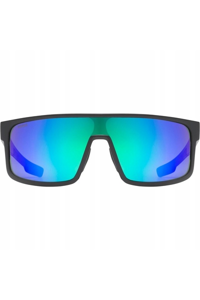 Uvex Ochelari de soare LGL 51 - negru mat/verde oglindă