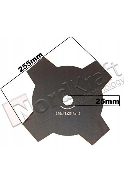 NO BRAND DISCO DE TĂIERE PENTRU COASĂ 255 mm 4T, LAMĂ CU 4 DINȚI