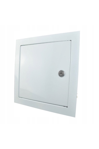 Dospel Ușă de inspecție MAGNAT 200x200mm cu încuietoare cu cheie, albă