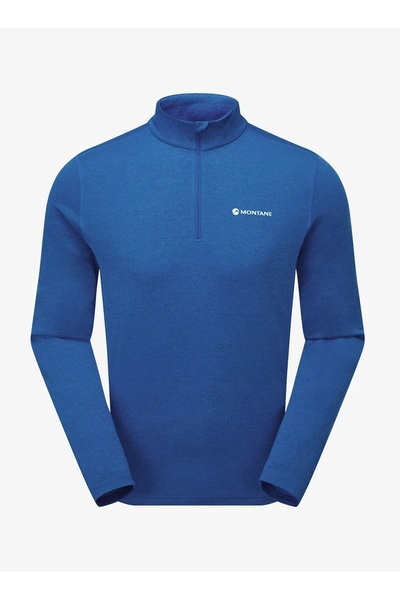 NO BRAND Hanorac termoactiv Montane Dart Zip Neck - albastru neptun M