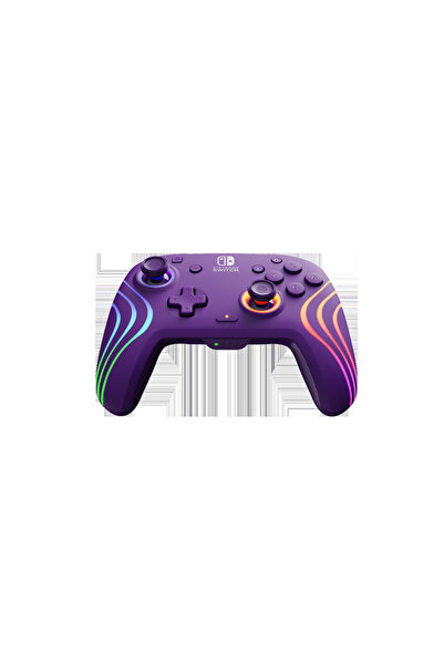 Pdp Controler wireless Afterglow Wave pentru Nintendo Switch/Switch OLED (Vio...