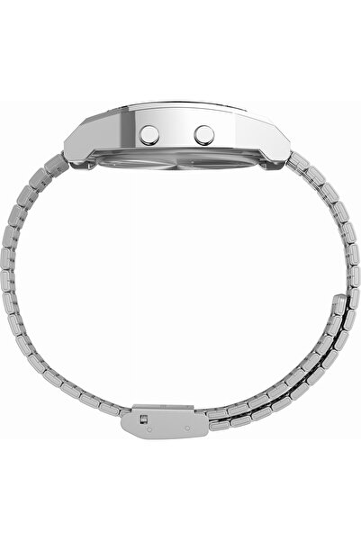 Timex Ceas electronic argintiu stil retro T80 TW2V74200 INDIGLO