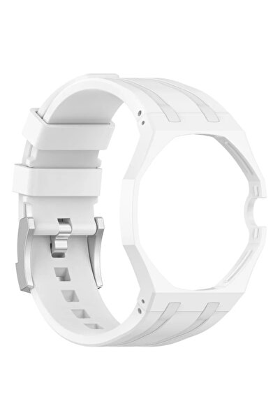 Choice white-3 2-in-1 PC Case+Silicone Strap for Swatch X AP Royal Pop Pocket...