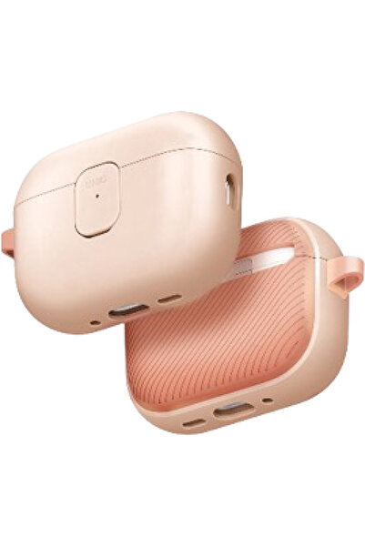 uniq Θήκη AirPods Pro 3rd Gen Clyde Σκληρή με Μαγνητικό Κλείσιμο - Light Pink...