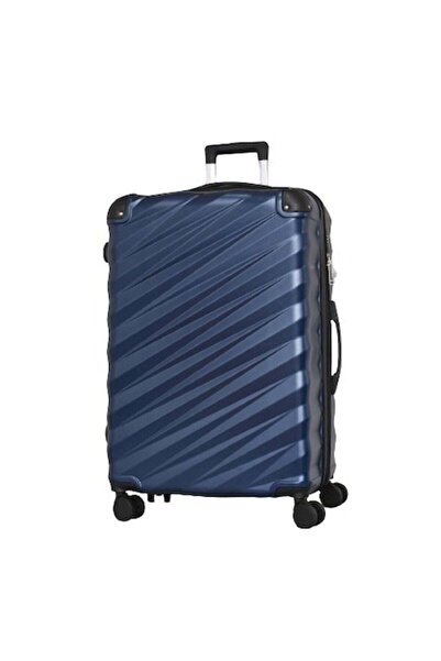 OEM Valiză, Linie Perfectă, ABS, 77x30x51 cm, Extensibilă, Albastru