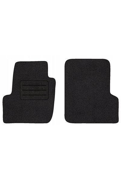 NO BRAND MOTOLUX Covorașe de podea din velur negru pentru JEEP WRANGLER JL FAȚĂ