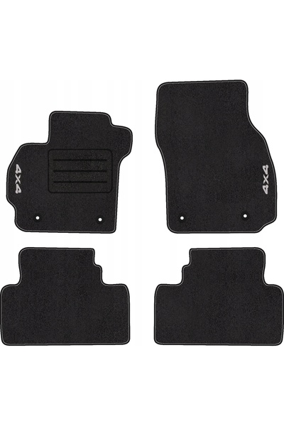 NO BRAND DYWANIKI CU HAFTEM 4X4 PENTRU MAZDA 5 I (2005 - 2010) LUX COMPLET