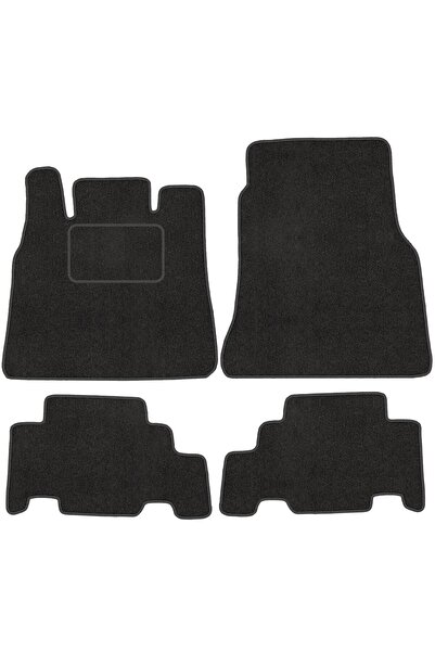 NO BRAND Covorașe auto premium din velur pentru Mercedes A W168 97-04